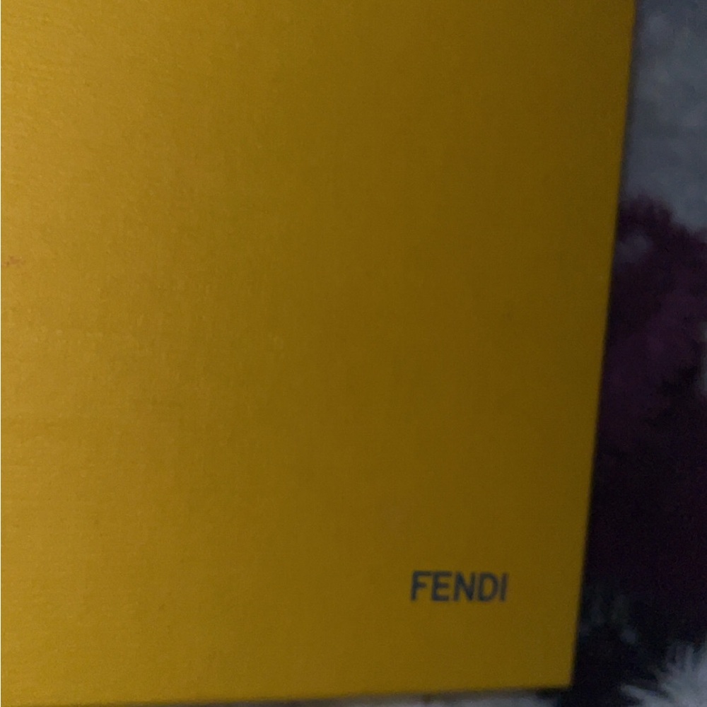Fendi new zip wallet with box